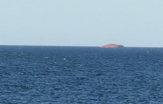 Cargo ship hit by missile near Odesa sinks