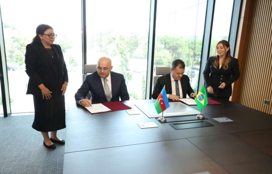 Azerbaijan and Brazil sign customs cooperation plan