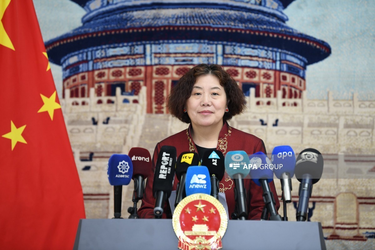 Chinese Ambassador to Azerbaijan Lu Mei