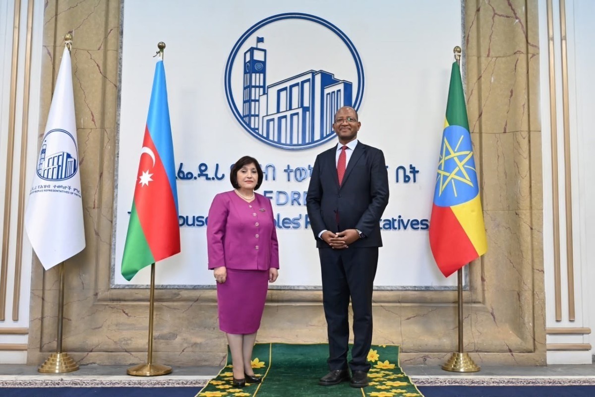 Speaker of Azerbaijani Parliament met with Speaker of the Ethiopian House of People