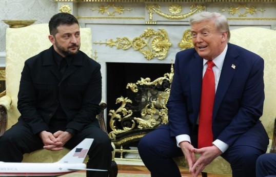 Trump and Zelenskyy's meeting at the White House has concluded