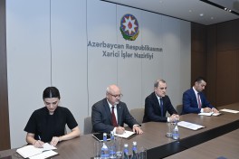Jeyhun Bayramov receives Germany's newly appointed ambassador to Azerbaijan