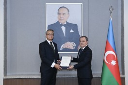 Jeyhun Bayramov receives Germany's newly appointed ambassador to Azerbaijan