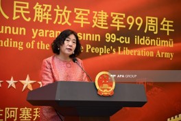 Baku marks 99th anniversary of the founding of the Chinese People's Liberation Army - PHOTO 