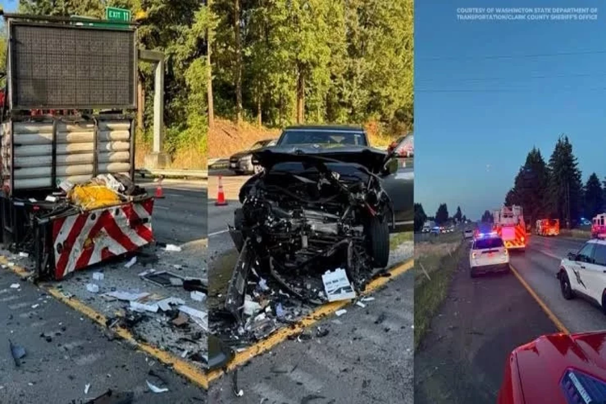 4 killed, 5 injured in road crash in U.S. Washington state