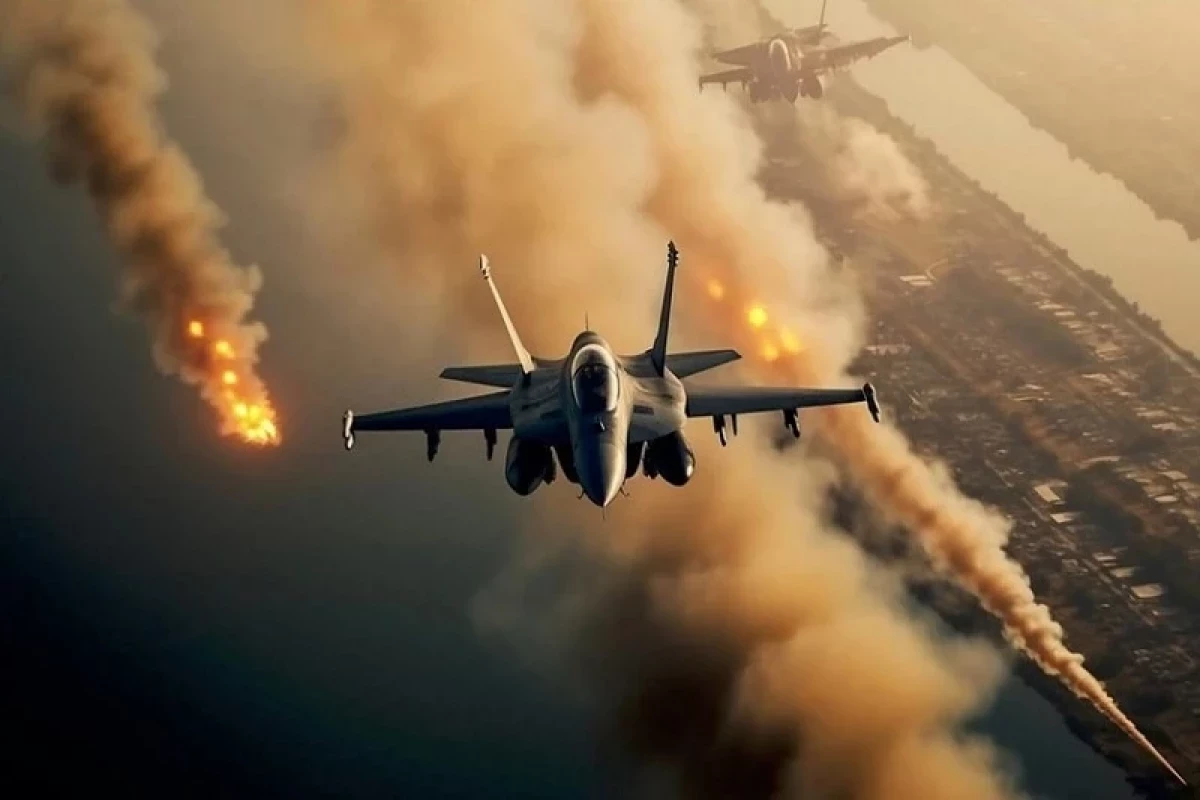 US airstrike targets border area near western Iranian city