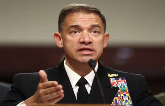 U.S. Admiral Brad Cooper