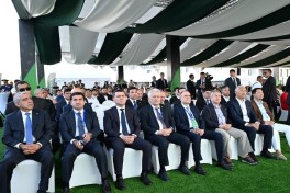 President Ilham Aliyev, alongside Presidents of Kyrgyzstan, Uzbekistan, and Tajikistan, attended inauguration of Golf Club in Cholpon-Ata