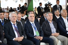 President Ilham Aliyev, alongside Presidents of Kyrgyzstan, Uzbekistan, and Tajikistan, attended inauguration of Golf Club in Cholpon-Ata
