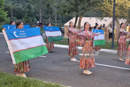 Uzbek musicians perform at the 15th Gabala International Music Festival