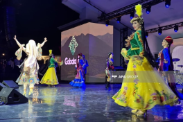 Uzbek musicians perform at the 15th Gabala International Music Festival