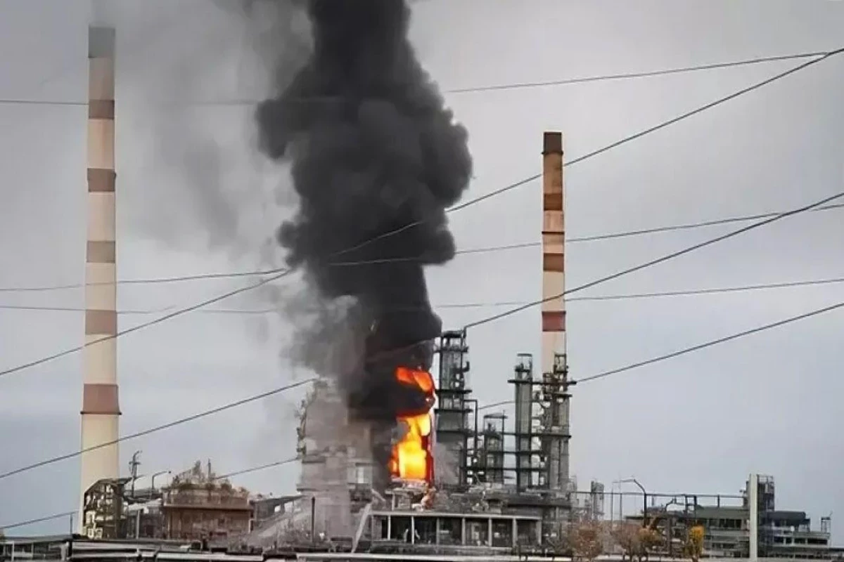 Ukrainian military strikes Russia