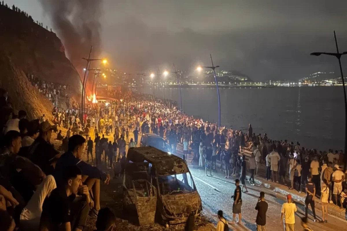 About 49,000 migrants enter Spanish territory of Ceuta in 24 hours, officials say