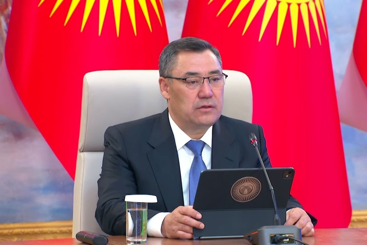 Kyrgyz President Sadyr Zhaparov