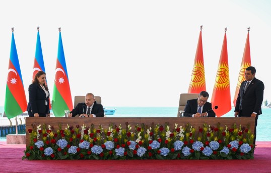 Azerbaijan and Kyrgyzstan exchanged the documents signed