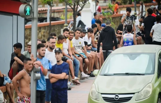 About 49,000 migrants enter Spanish territory of Ceuta in 24 hours, officials say