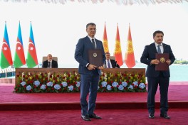 Azerbaijan and Kyrgyzstan exchanged the documents signed