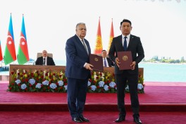 Azerbaijan and Kyrgyzstan exchanged the documents signed