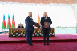 Azerbaijan and Kyrgyzstan exchanged the documents signed