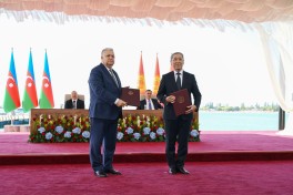 Azerbaijan and Kyrgyzstan exchanged the documents signed