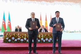 Azerbaijan and Kyrgyzstan exchanged the documents signed