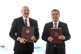 Azerbaijan and Kyrgyzstan exchanged the documents signed