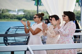 First Lady Mehriban Aliyeva visited “Altyn Balalyk” Health and Rehabilitation Center in Cholpon-Ata - PHOTO 