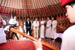 First Lady Mehriban Aliyeva visited “Altyn Balalyk” Health and Rehabilitation Center in Cholpon-Ata - PHOTO 