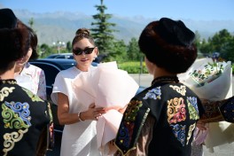 First Lady Mehriban Aliyeva visited “Altyn Balalyk” Health and Rehabilitation Center in Cholpon-Ata - PHOTO 