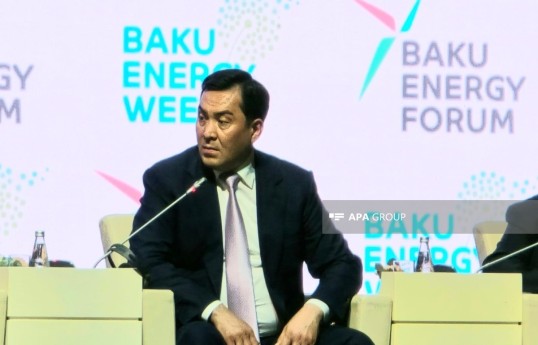 Kazakhstan's Energy Minister Yerlan Akkenzhenov