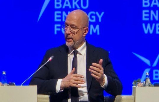 Ukraine's Energy Minister Denys Shmyhal