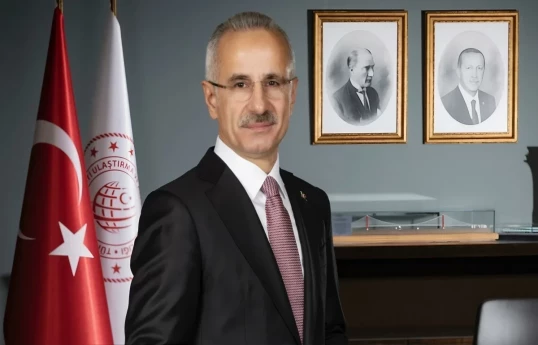 Türkiye's Minister of Transport and Infrastructure Abdulkadir Uraloglu