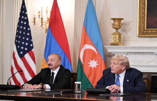 Trump: We look forward to productive peace talks between Azerbaijan and Armenia this month