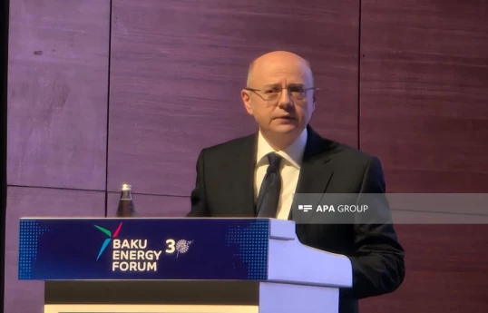 Azerbaijan's Energy Minister Parviz Shahbazov