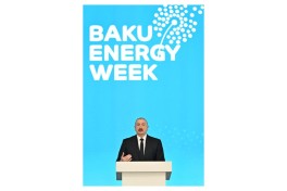 President Ilham Aliyev attended official opening ceremony of Baku Energy Forum - UPDATED-3  - PHOTO 