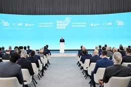 President Ilham Aliyev attended official opening ceremony of Baku Energy Forum - UPDATED-3  - PHOTO 
