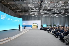 President Ilham Aliyev attended official opening ceremony of Baku Energy Forum - UPDATED-3  - PHOTO 