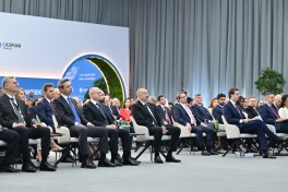 President Ilham Aliyev attended official opening ceremony of Baku Energy Forum - UPDATED-3  - PHOTO 