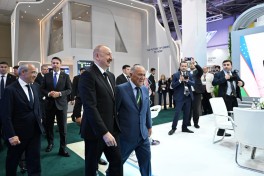President Ilham Aliyev attended official opening ceremony of Baku Energy Forum - UPDATED-3  - PHOTO 