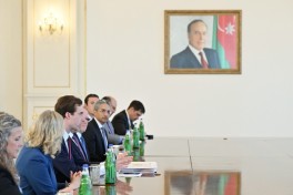President Ilham Aliyev received U.S. delegation led by Assistant Secretary of State for Economic, Energy, and Business Affairs