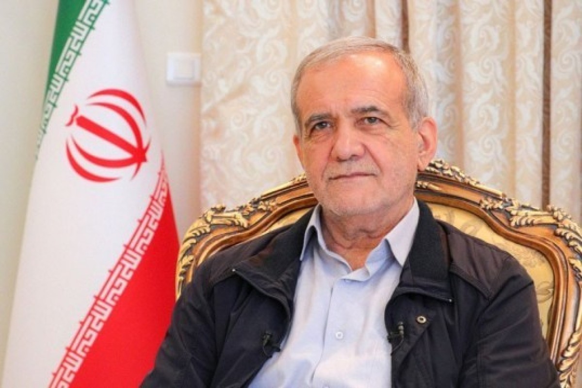 Iranian President Masoud Pezeshkian