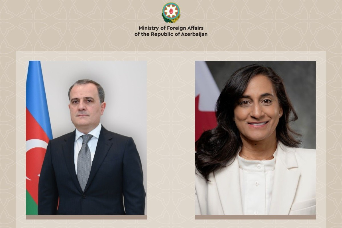FM Bayramov discusses current state of Azerbaijani-Canadian relations with his Canadian counterpart