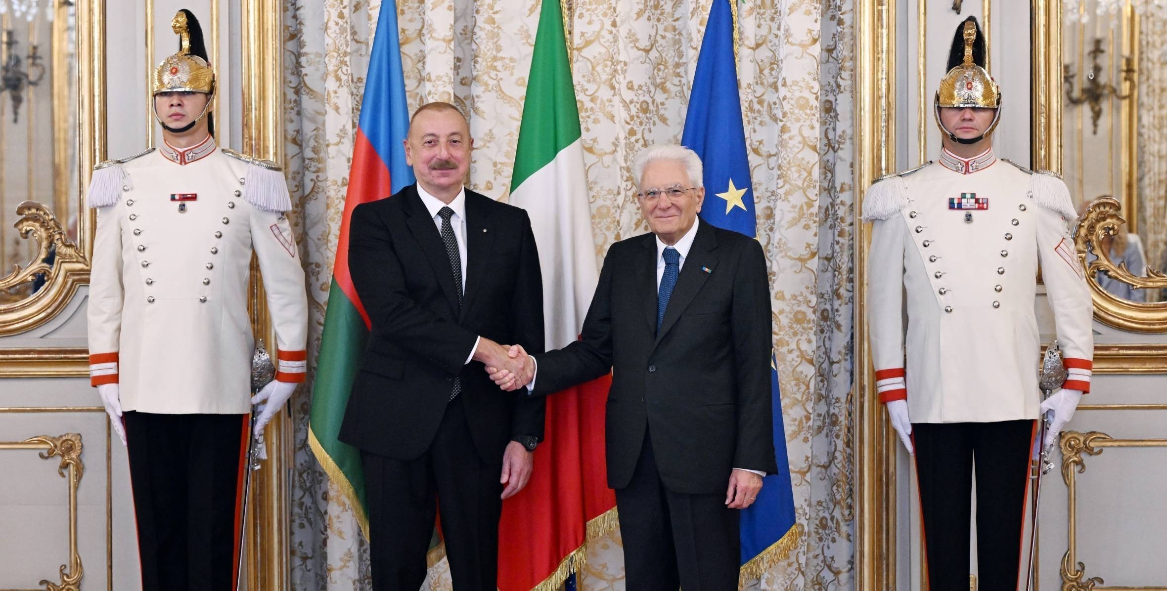 President Ilham Aliyev congratulates Sergio Mattarella on Italy's Republic Day