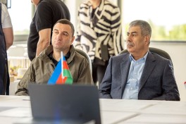 Zakir Hasanov visits several military facilities in Georgia