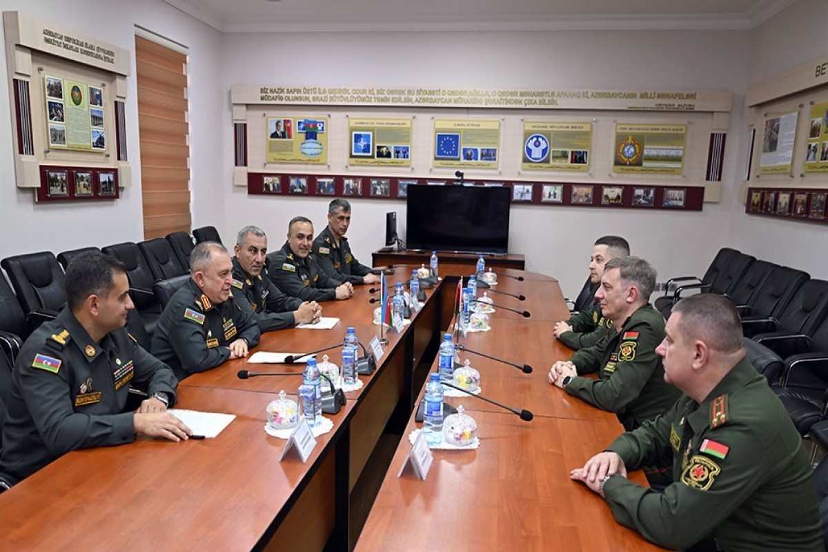 Azerbaijani and Belarusian military lawyers hold working meeting