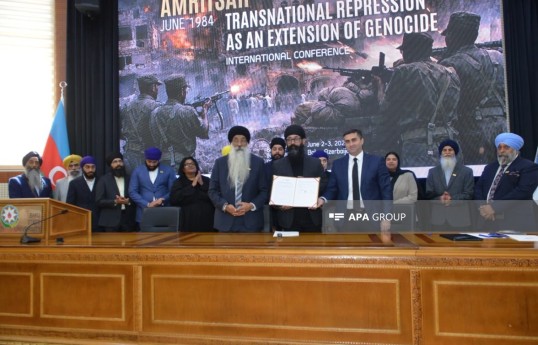 Baku Initiative Group signs memorandum with International Sikh Federation - PHOTO 