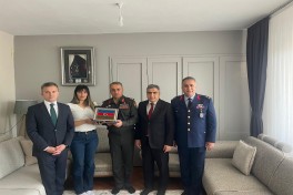 Azerbaijan’s military attaché visits families of Turkish servicemen killed in Georgia plane crash