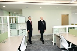 President Ilham Aliyev attends opening of Central Bank’s new administrative building - PHOTO 