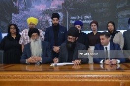 Baku Initiative Group signs memorandum with International Sikh Federation - PHOTO 