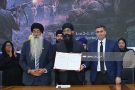 Baku Initiative Group signs memorandum with International Sikh Federation - PHOTO 